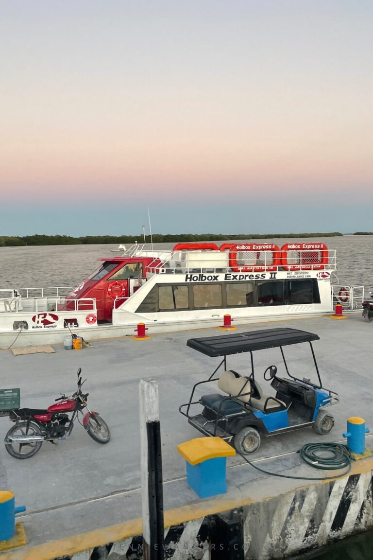 cancun airport to holbox ferry