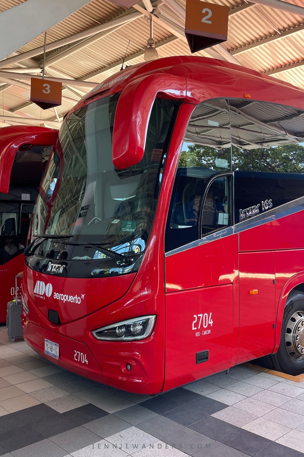 cancun airport chiquila bus