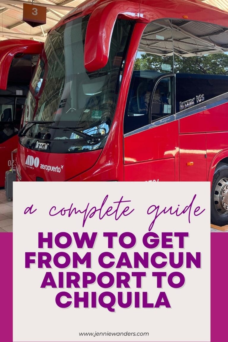 how to get from cancun to chiquila