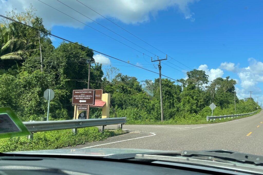 Driving in Belize