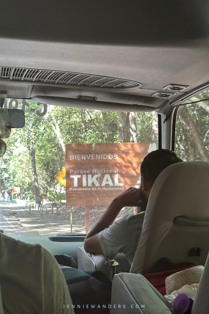 Flores to Tikal